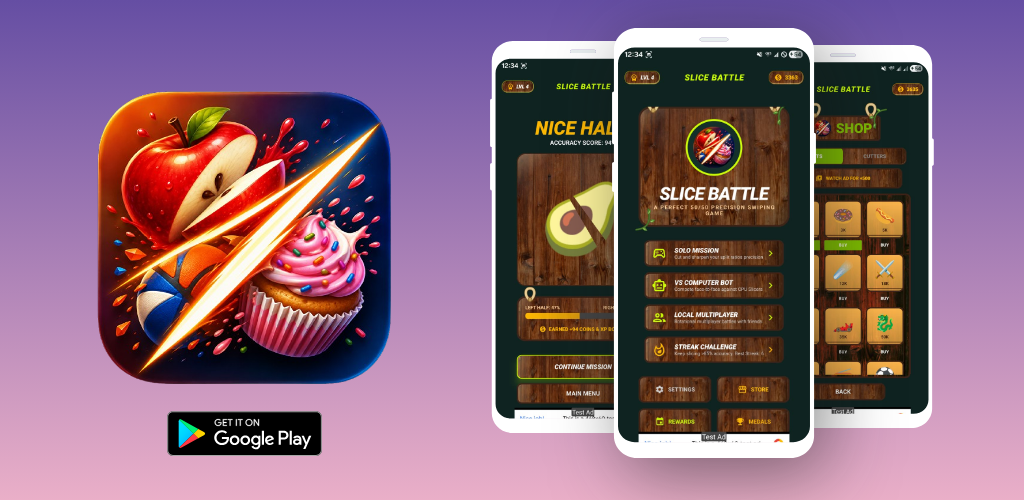 Slice Battle — Precision Slicing Game — image 1